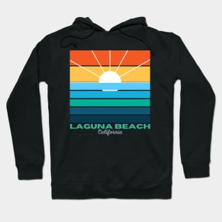 Laguna Beach California - Sunset Hoodie